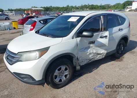 2013 Honda Cr-V Lx z USA, uszkodzony, nr VIN 5J6RM3H39DL009192